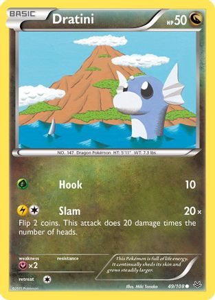 Dratini (49) [XY - Roaring Skies] Reverse Holofoil