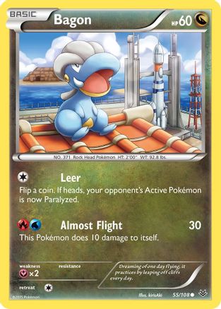 Bagon (55) (55) [XY - Roaring Skies] Reverse Holofoil