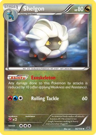 Shelgon (56) [XY - Roaring Skies]