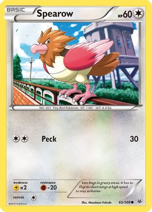 Spearow (65) [XY - Roaring Skies] Reverse Holofoil