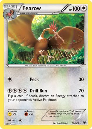Fearow (66) [XY - Roaring Skies] Reverse Holofoil