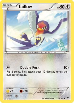 Taillow (70) [XY - Roaring Skies]