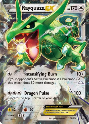 Rayquaza EX (75) (75) [XY - Roaring Skies] Holofoil
