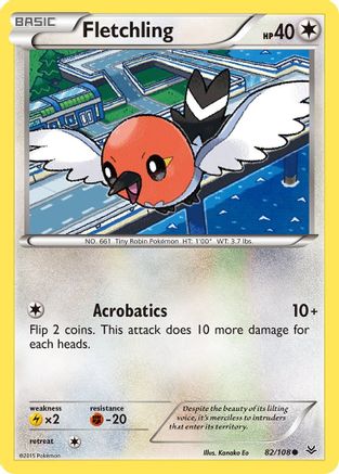Fletchling (82) [XY - Roaring Skies]