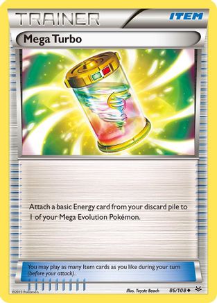 Mega Turbo (86) [XY - Roaring Skies] Reverse Holofoil