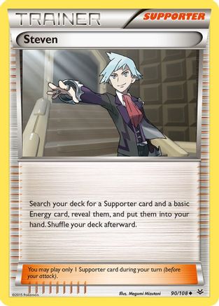 Steven (90) [XY - Roaring Skies]