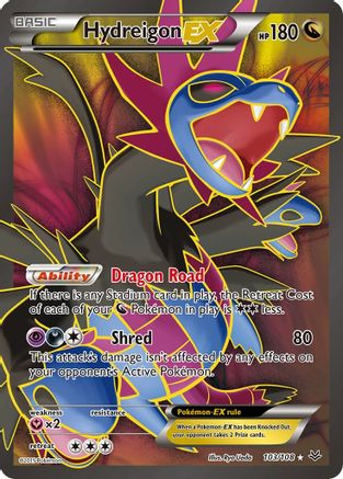 Hydreigon EX (103 Full Art) (103) [XY - Roaring Skies] Holofoil