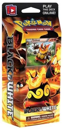 Pokemon Black & White Theme Deck - "Red Frenzy" [Emboar]