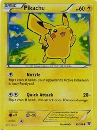 Pikachu - 42/146 (2014 Movie Promo) (42) [Miscellaneous Cards & Products] Holofoil