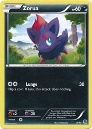Zorua (#13) (13) [BW Trainer Kit: Excadrill & Zoroark]