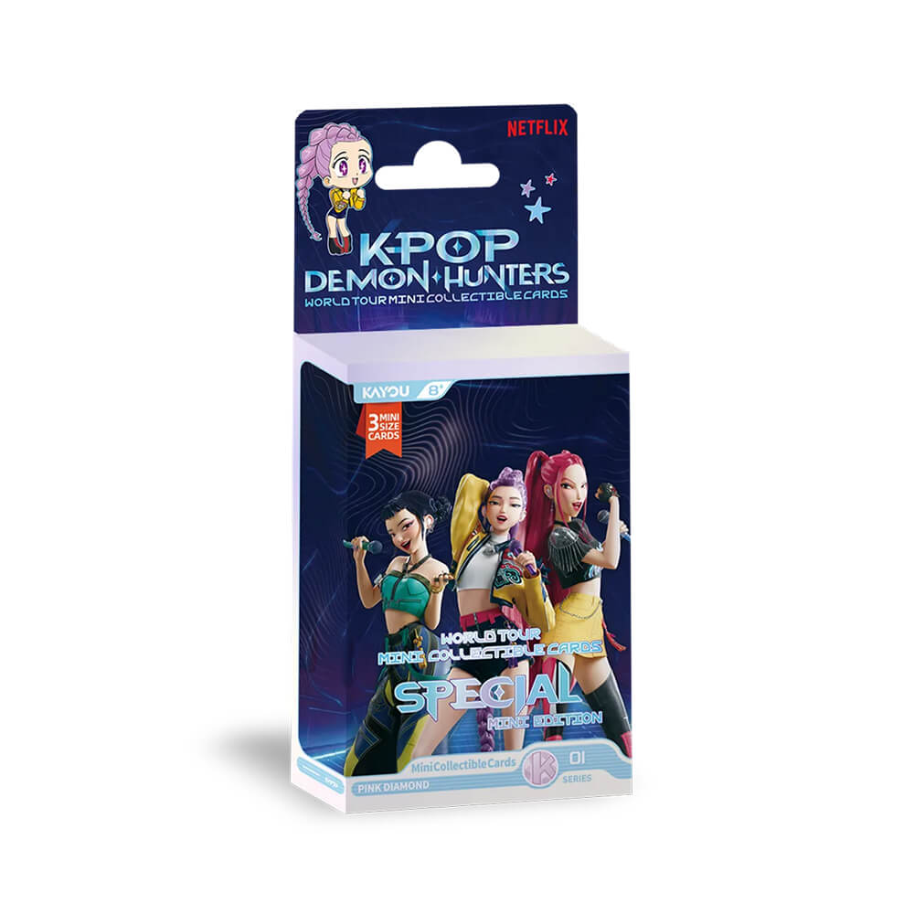 Kpop Demon Hunters Collectible Trading Cards Special Mini Edition Series 1