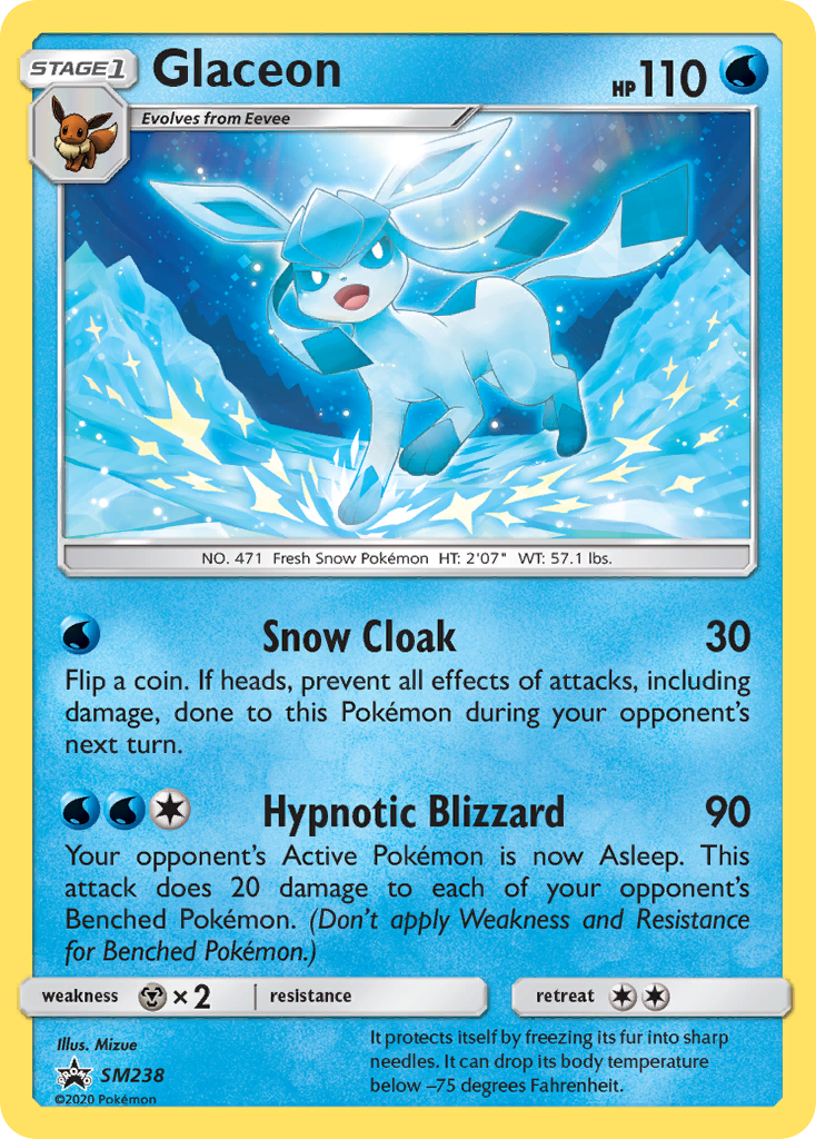 Glaceon - SM238 (SM238) [SM Promos]