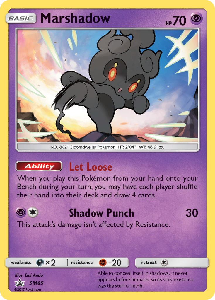 Marshadow - SM85 (SM85) [SM Promos] Holofoil