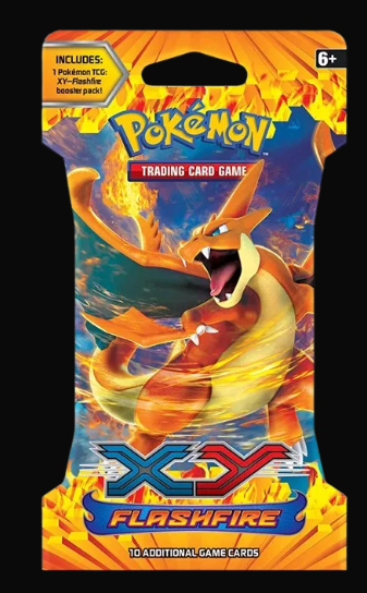 Pokemon Flashfire Sleeved Booster Pack