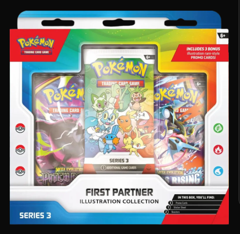 Pokemon First Partner Illustration Collection (Series 3)